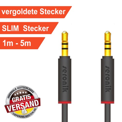 Aux kabel 5mm - aux,