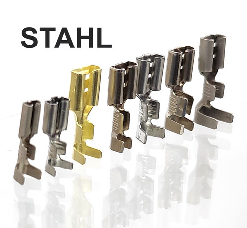 10x stahl kabelschuhe - 10x,