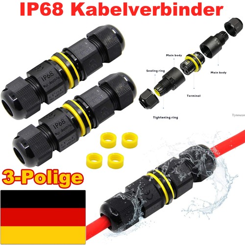 Ip68 wasserdichter stecker - wasserdichter,