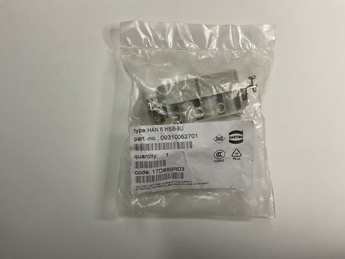 Harting steckverbinder han - han, 6