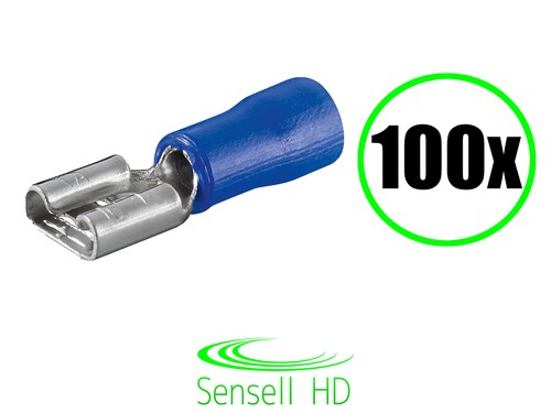 Sensell 100 flachsteckhülsen - sensell,