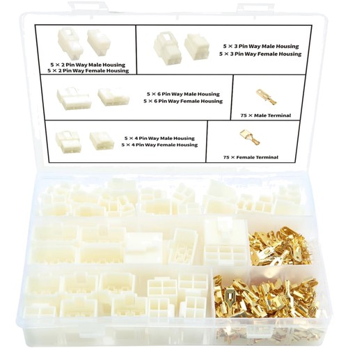 Steckverbinder set 6 pin - 4,