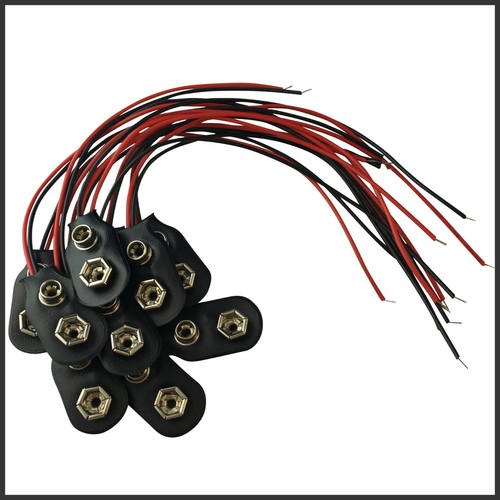 Volt batterieclip block - 5x, 9