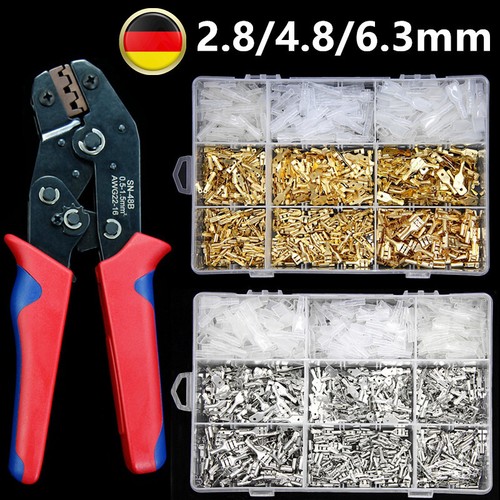 900 tlg flachstecker - 900-tlg,