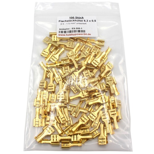 100 kabelschuhe kabelstecker - kabelschuhe,