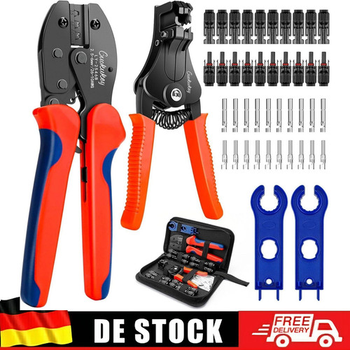 Solarstecker crimpzange set - solarstecker,