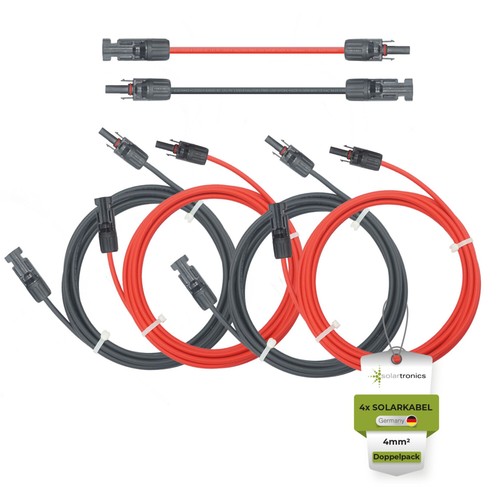 Solarkabel doppelpack - solarkabel,